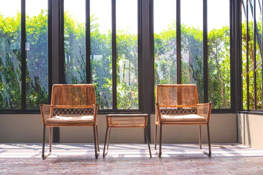 Véranda style atelier